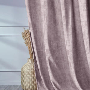Bling Rustic Vibe Blackout Curtains | 100% Cotton | Lily | Set of 2