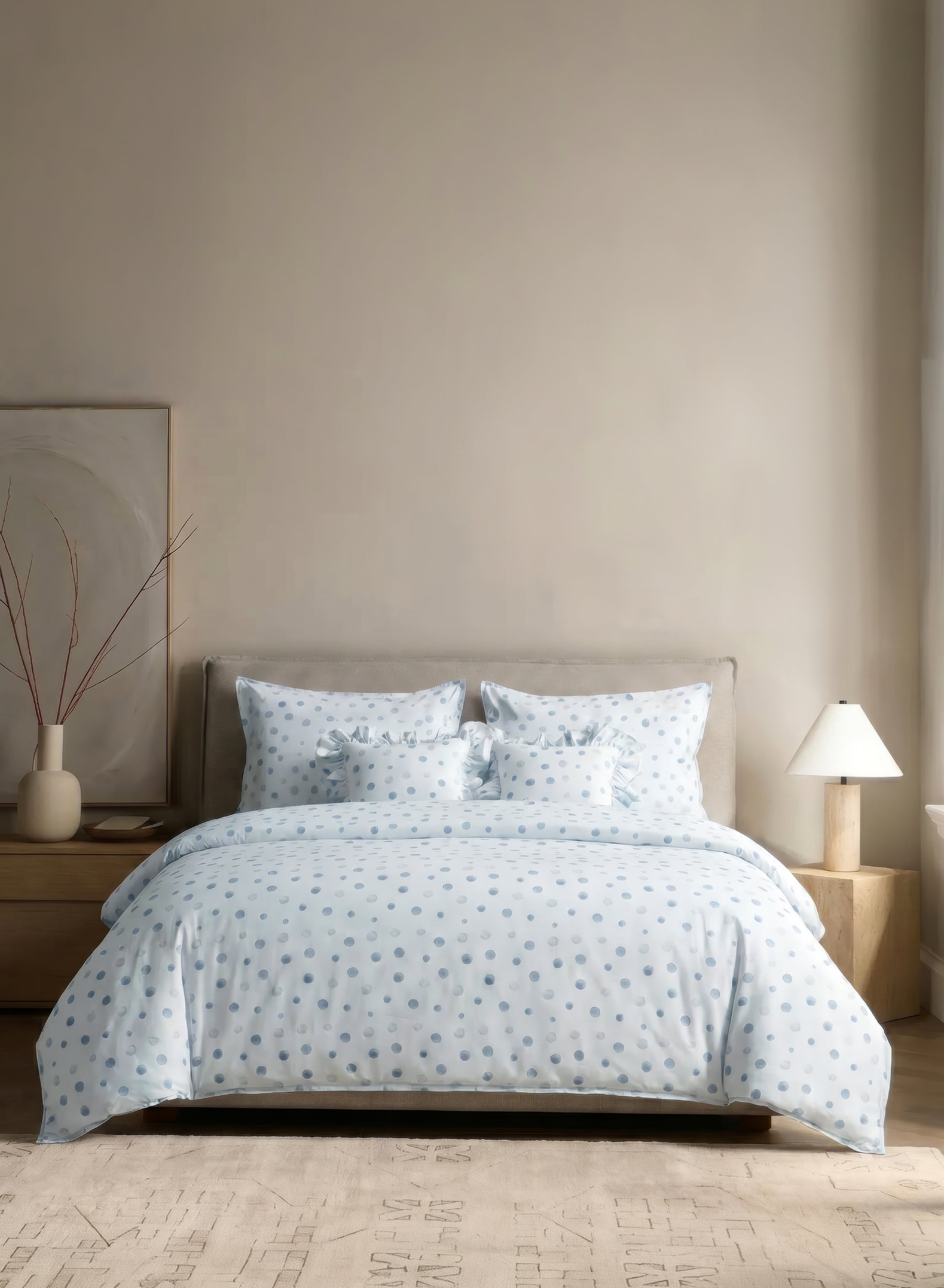 Crayonic™ 5-Piece AC Comforter Set | Signature Designer Comforter Set | Bluebell