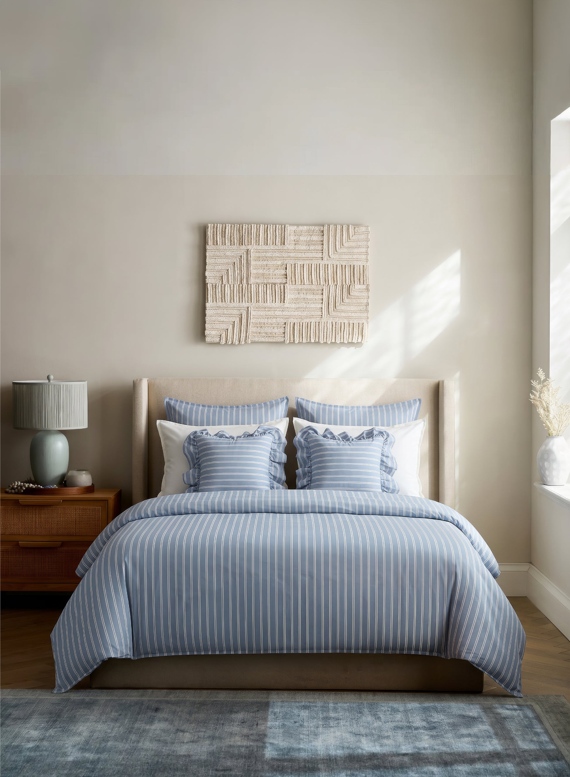 Crayonic™ 8-Piece AC Bedding Set | Signature Designer Bedding for AC Rooms | Coastal