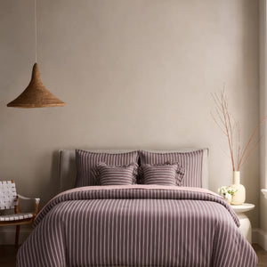 Crayonic™ 5-Piece AC Comforter Set | Signature Designer Comforter Set | Merlot