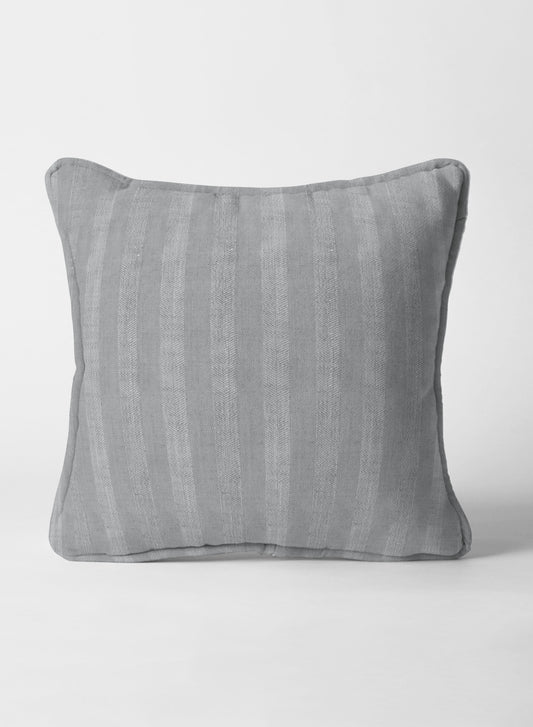 Lyon Cotton Cushion Cover | Soft Blue (Pattern 2)