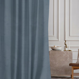 Casper Plain Blackout Curtains | Dark Aqua | Set of 2