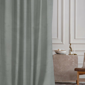 Casper Plain Room Darkening Curtains | Sage Green | Set of 2