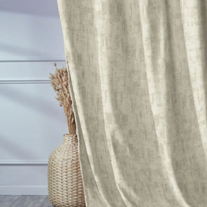 Bling Rustic Vibe Blackout Curtains | 100% Cotton | Shalimar | Set of 2