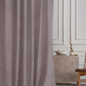 Casper Plain Room Darkening Curtains | Falcon Gray | Set of 2