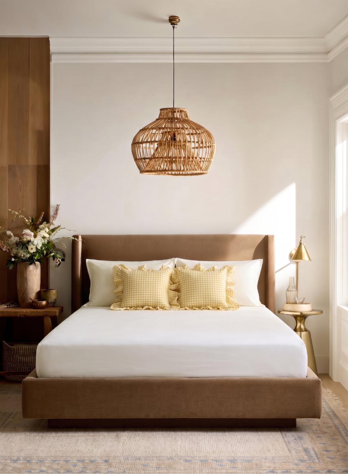 LuxeFit™ Fitted Bedsheet Set | Morning Glory - Sunlit