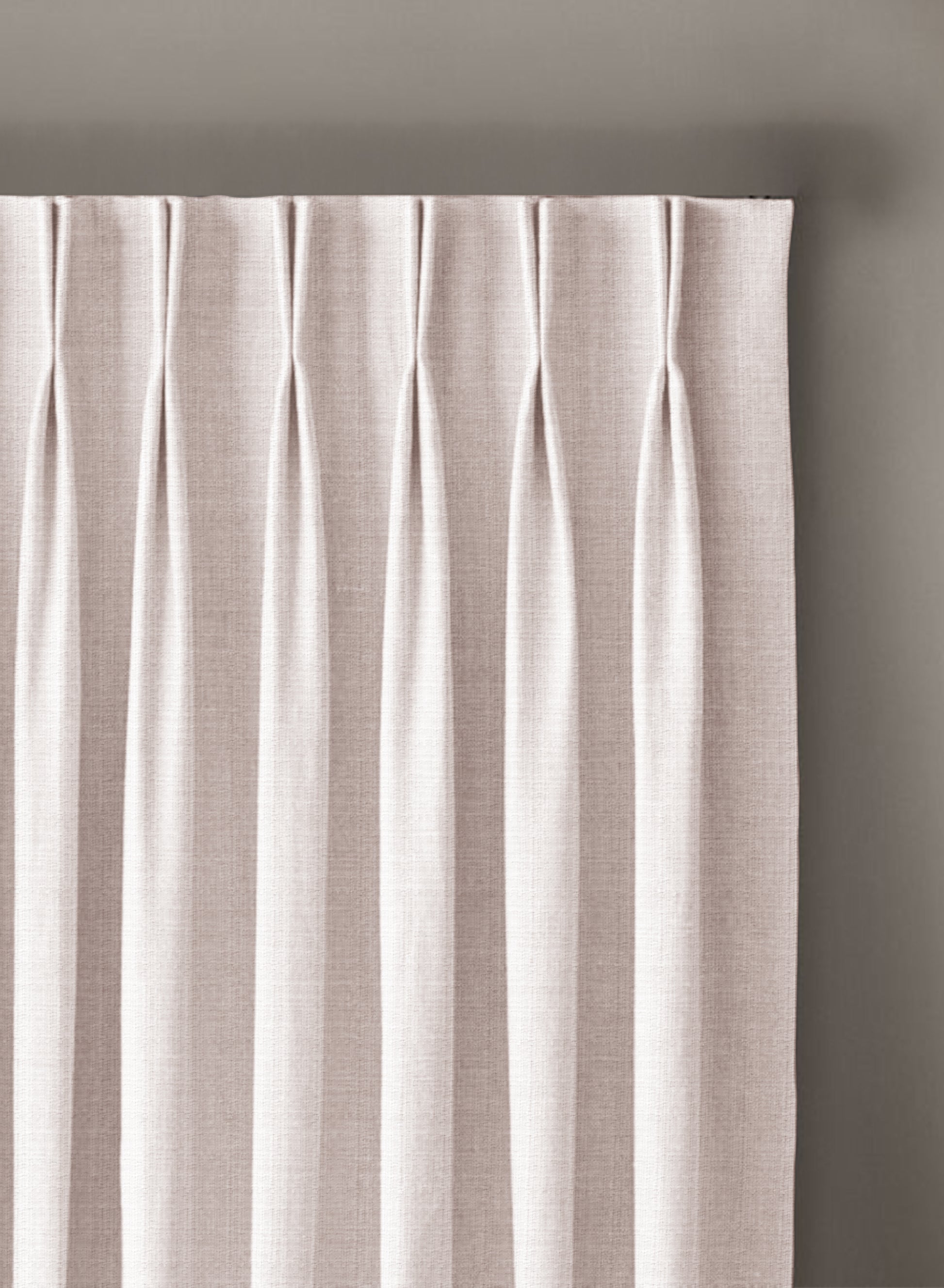 Cocoon Minimal Texture Room Darkening Curtains | Modern Aesthetic | Off White | Set of 2 | Fully Customizable