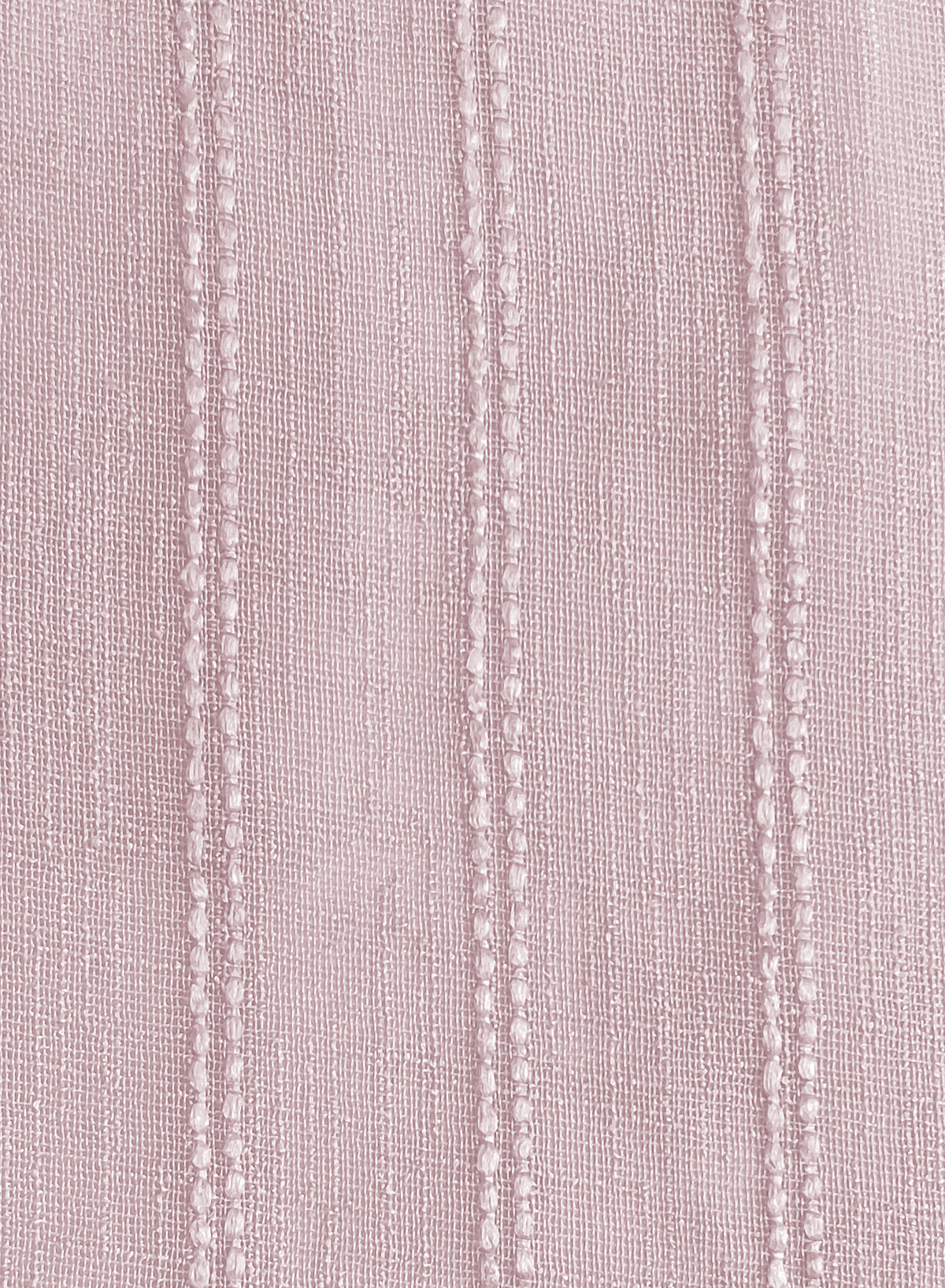 Amore Striped Sheer Curtains | Airy Elegance & Soft Light Filter | Deep Blush | Set of 2 | Fully Customizable