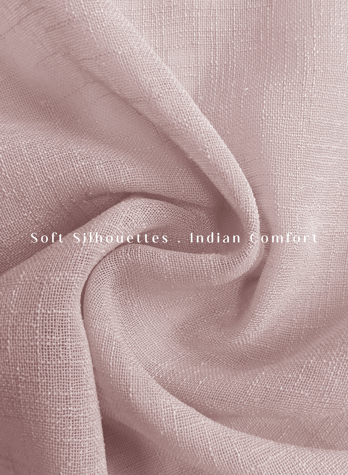 Amore Plain Sheer Curtains | Airy Elegance & Soft Light Filter | Deep Blush | Set of 2 | Fully Customizable