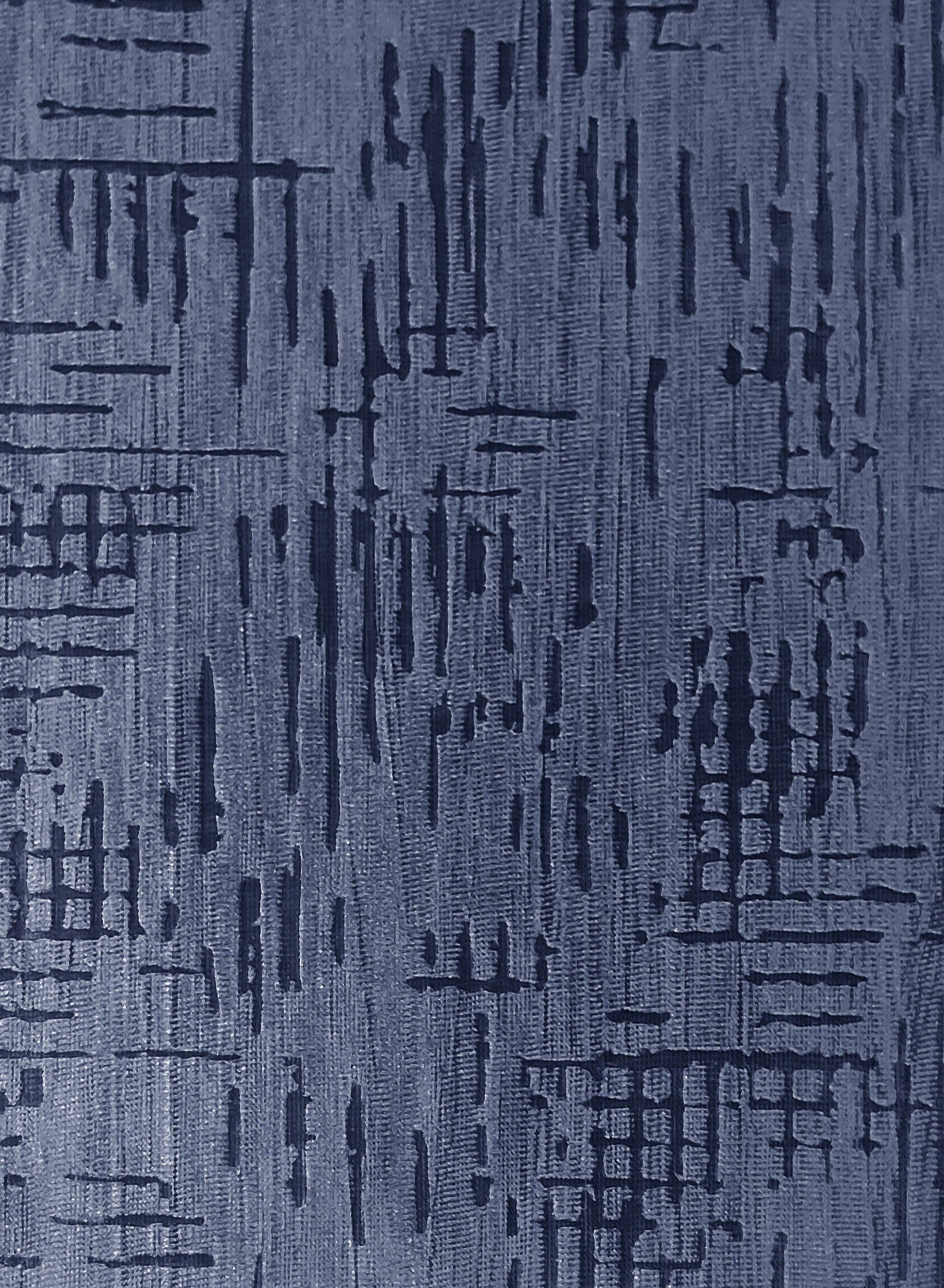 Elsa Textured Room Darkening Curtains | Modern Aesthetic | Royal Blue | Set of 2 | Fully Customizable