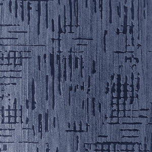 Elsa Textured Room Darkening Curtains | Modern Aesthetic | Royal Blue | Set of 2 | Fully Customizable