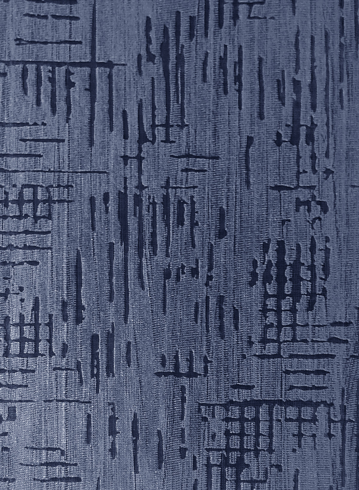 Elsa Textured Blackout Curtains | Modern Aesthetic & Total Light Block | Royal Blue | Set of 2 | Fully Customizable