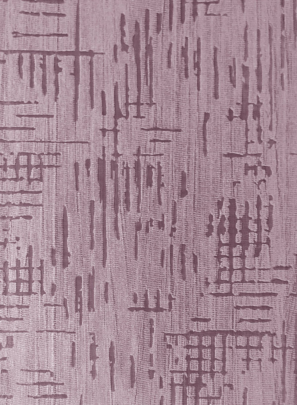 Elsa Textured Room Darkening Curtains | Modern Aesthetic | Deep Blush | Set of 2 | Fully Customizable