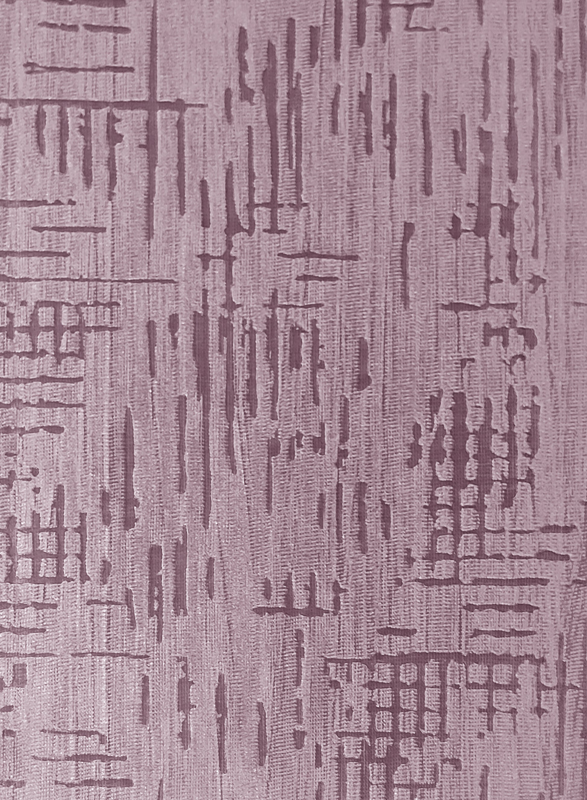 Elsa Textured Room Darkening Curtains | Modern Aesthetic | Deep Blush | Set of 2 | Fully Customizable