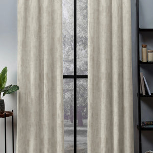 Bling Rustic Vibe Blackout Curtains | 100% Cotton | Shalimar | Set of 2