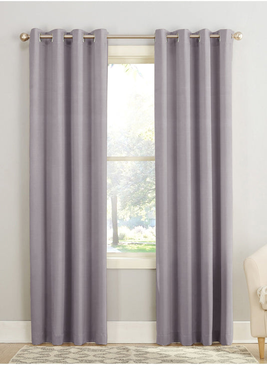 Casper Plain Blackout Curtains | Light Gray | Set of 2
