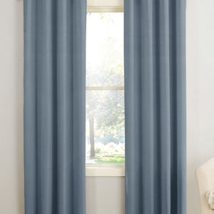 Casper Plain Blackout Curtains | Dark Aqua | Set of 2