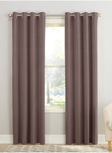 Casper Plain Blackout Curtains | Dark Brown | Set of 2