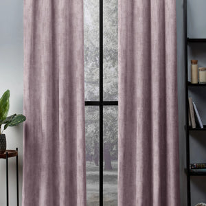 Bling Rustic Vibe Blackout Curtains | 100% Cotton | Lily | Set of 2