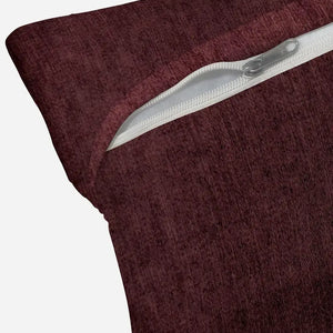 Arezzo Cushion Cover | Maroon - Home Crayons