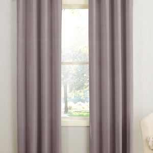 Casper Plain Room Darkening Curtains | Falcon Gray | Set of 2