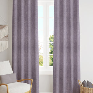Arezzo Plain Blackout Curtains | Soft Heavy Fabric & Total Light Block | Lily | Set of 2 | Fully Customizable