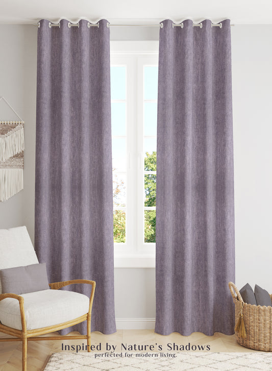 Arezzo Plain Blackout Curtains | Soft Heavy Fabric & Total Light Block | Lily | Set of 2 | Fully Customizable