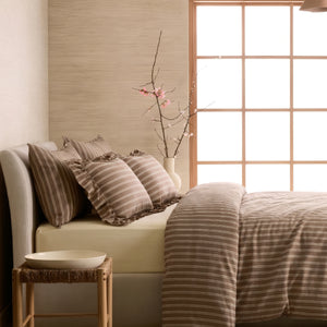 Crayonic™ 5-Piece AC Comforter Set | Signature Designer Comforter Set | Café Mocha