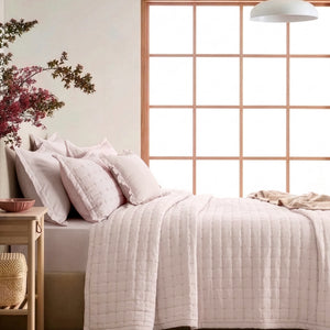 Home Crayons CloudTouch™ 8-Piece AC Bedding Set | Complete Bedroom Upgrade in One Set | Sakura Blush