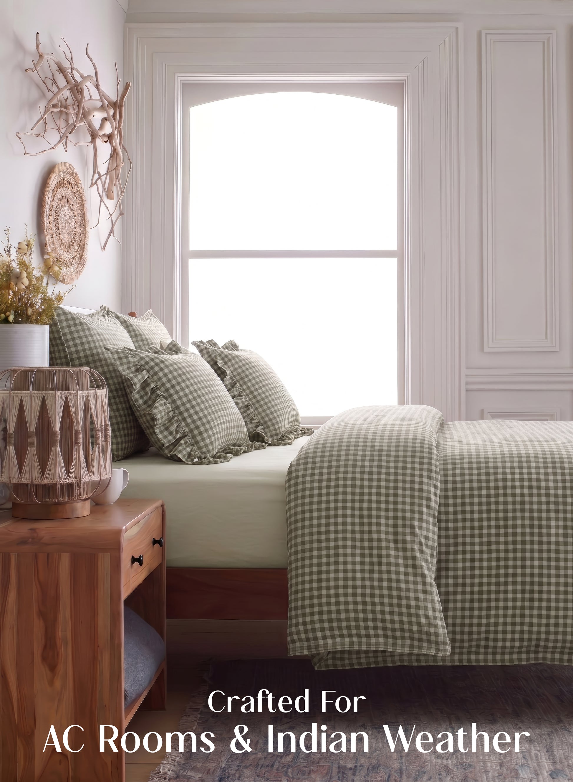 Crayonic™ 5-Piece AC Comforter Set | Signature Designer Comforter Set | Olivewood
