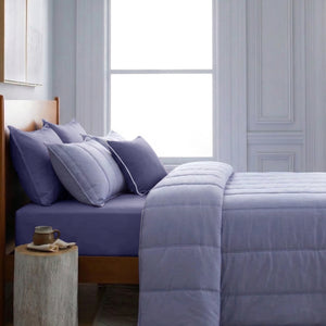 Home Crayons Cocoon 8-Piece AC Bedding Set | Coordinated Comforter, Fitted Sheet & Covers in One Set | Lavender Haze