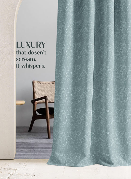 Teramo Jacquard Room Darkening Curtains | Drift Jacquard Weave | Caribbean Coral | Set of 2 | Fully Customizable