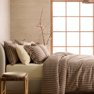 Crayonic™ 8-Piece AC Bedding Set | Signature Designer Bedding for AC Rooms | Café Mocha