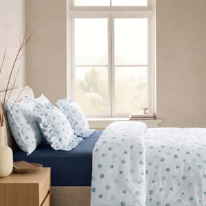 Crayonic™ 5-Piece AC Comforter Set | Signature Designer Comforter Set | Bluebell