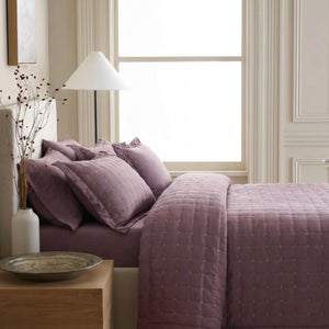 Home Crayons CloudTouch™ 8-Piece AC Bedding Set | Complete Bedroom Upgrade in One Set | Mulberry