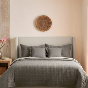 Home Crayons CloudTouch™ Comforter Set | All-Season | 33% Oversized | Includes 2 Pillow Covers & 2 Cushion Covers | Smoked Coffee