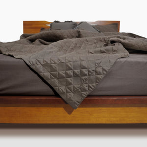 Home Crayons CloudTouch™ Comforter Set | All-Season | 33% Oversized | Includes 2 Pillow Covers & 2 Cushion Covers | Espresso Earth