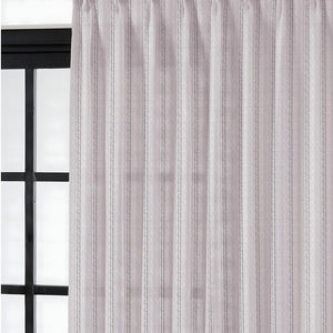 Amore Striped Sheer Curtains | Airy Elegance & Soft Light Filter | Gray | Set of 2 | Fully Customizable