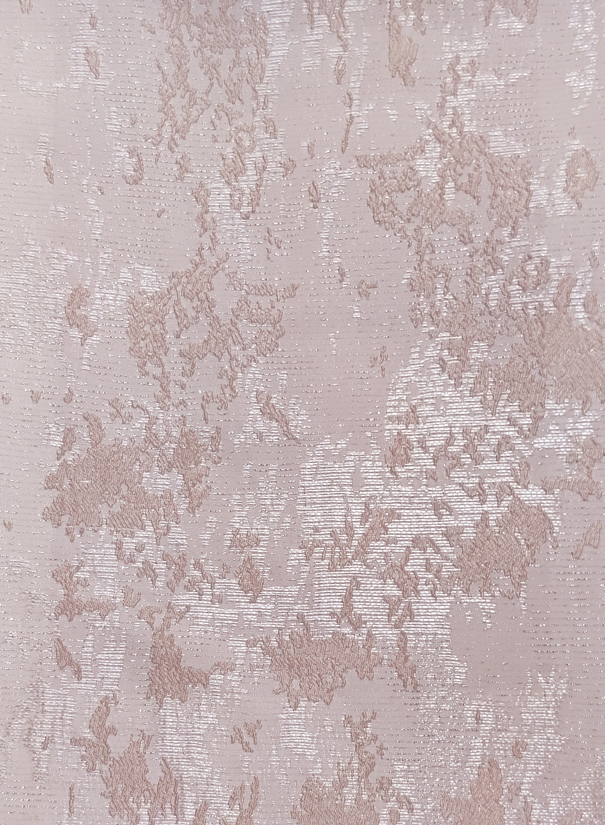 Bern Jacquard Room Darkening Curtains | Artistic Abstract Pattern | Deep Blush | Set of 2 | Fully Customizable