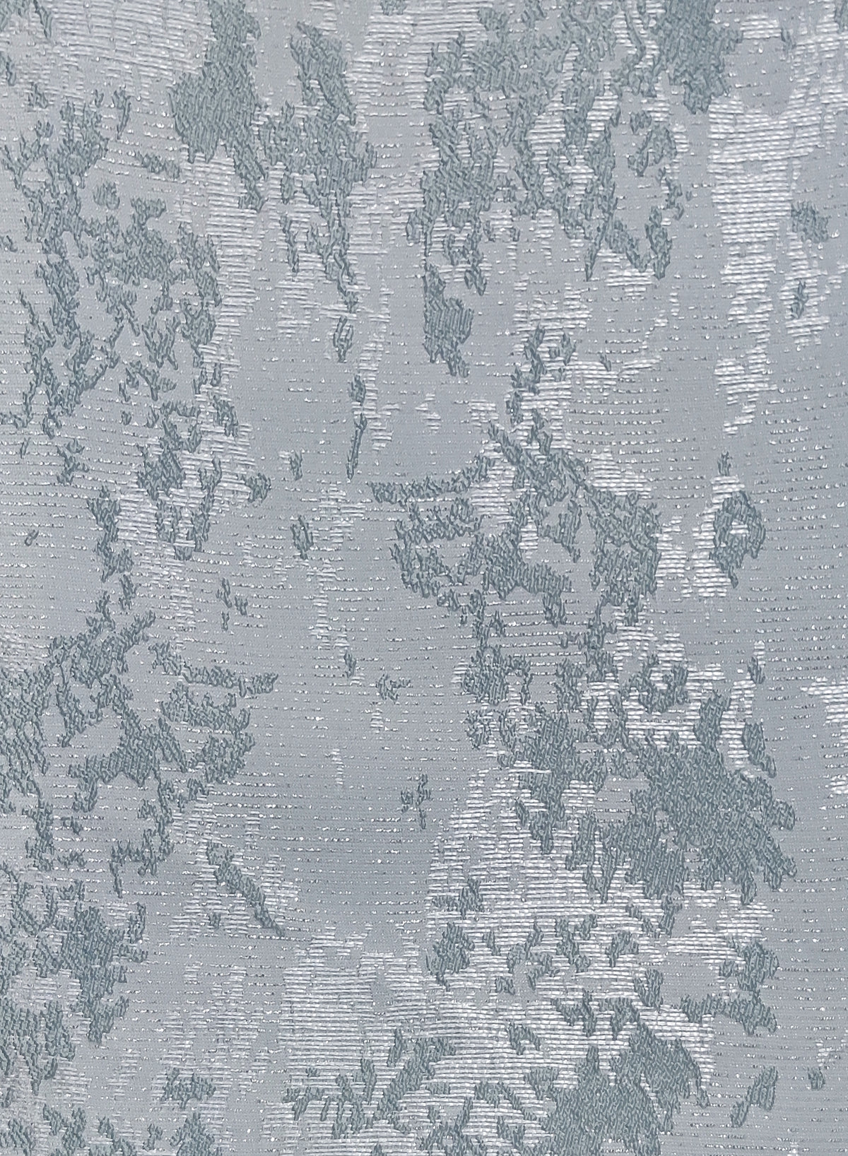 Bern Jacquard Blackout Curtains | Artistic Abstract Pattern & Total Light Block | Arctic Blue | Set of 2 | Fully Customizable