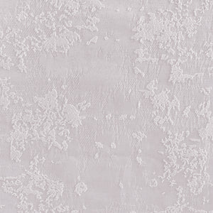 Bern Jacquard Blackout Curtains | Artistic Abstract Pattern & Total Light Block | Snow White | Set of 2 | Fully Customizable