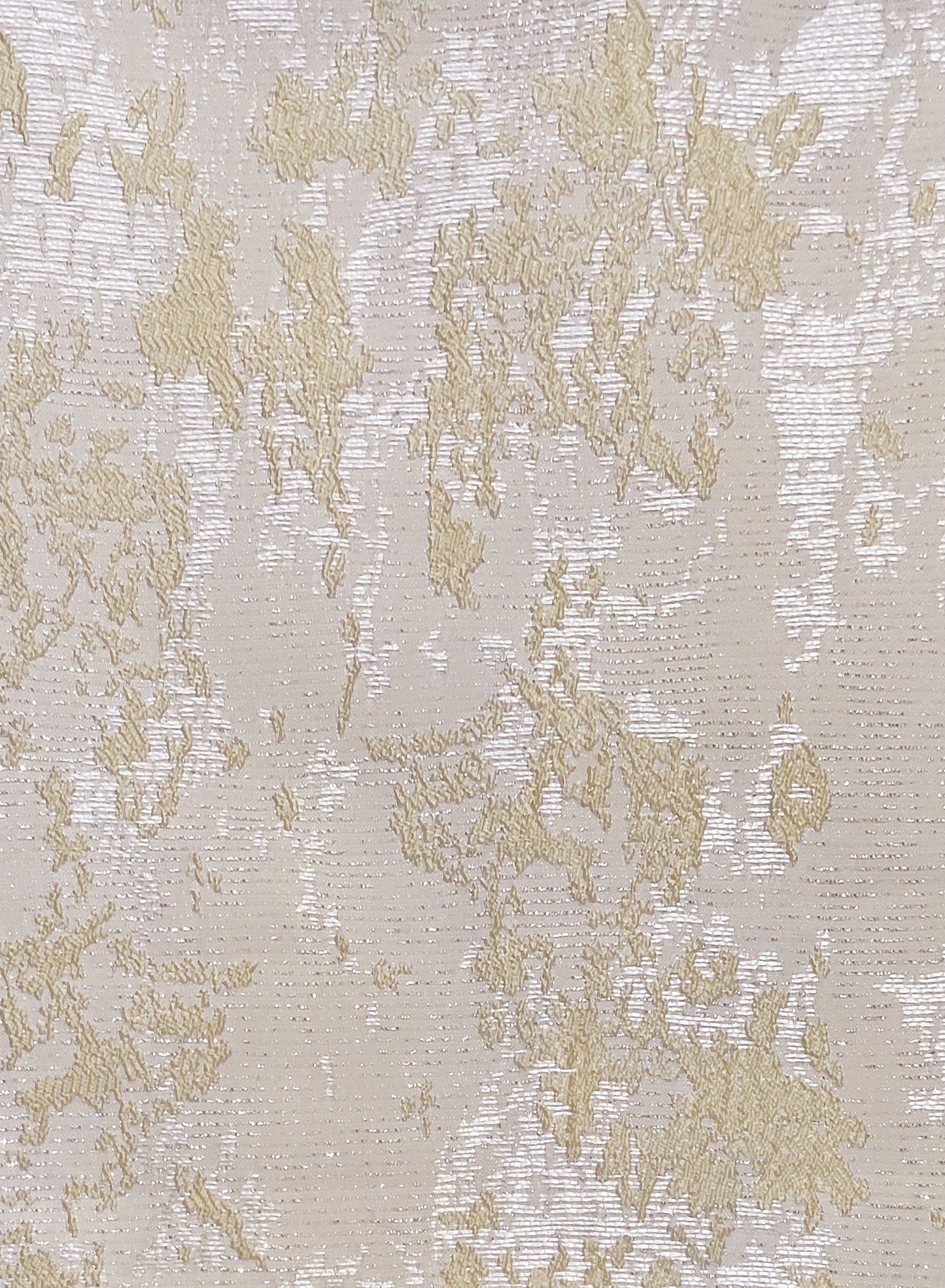 Bern Jacquard Room Darkening Curtains | Pastel Yellow | Set of 2 (Pattern 3)