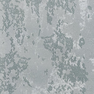 Bern Jacquard Blackout Curtains | Artistic Abstract Pattern & Total Light Block | Sea Green | Set of 2 | Fully Customizable