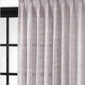 Amore Plain Sheer Curtains | Airy Elegance & Soft Light Filter | Gray | Set of 2 | Fully Customizable