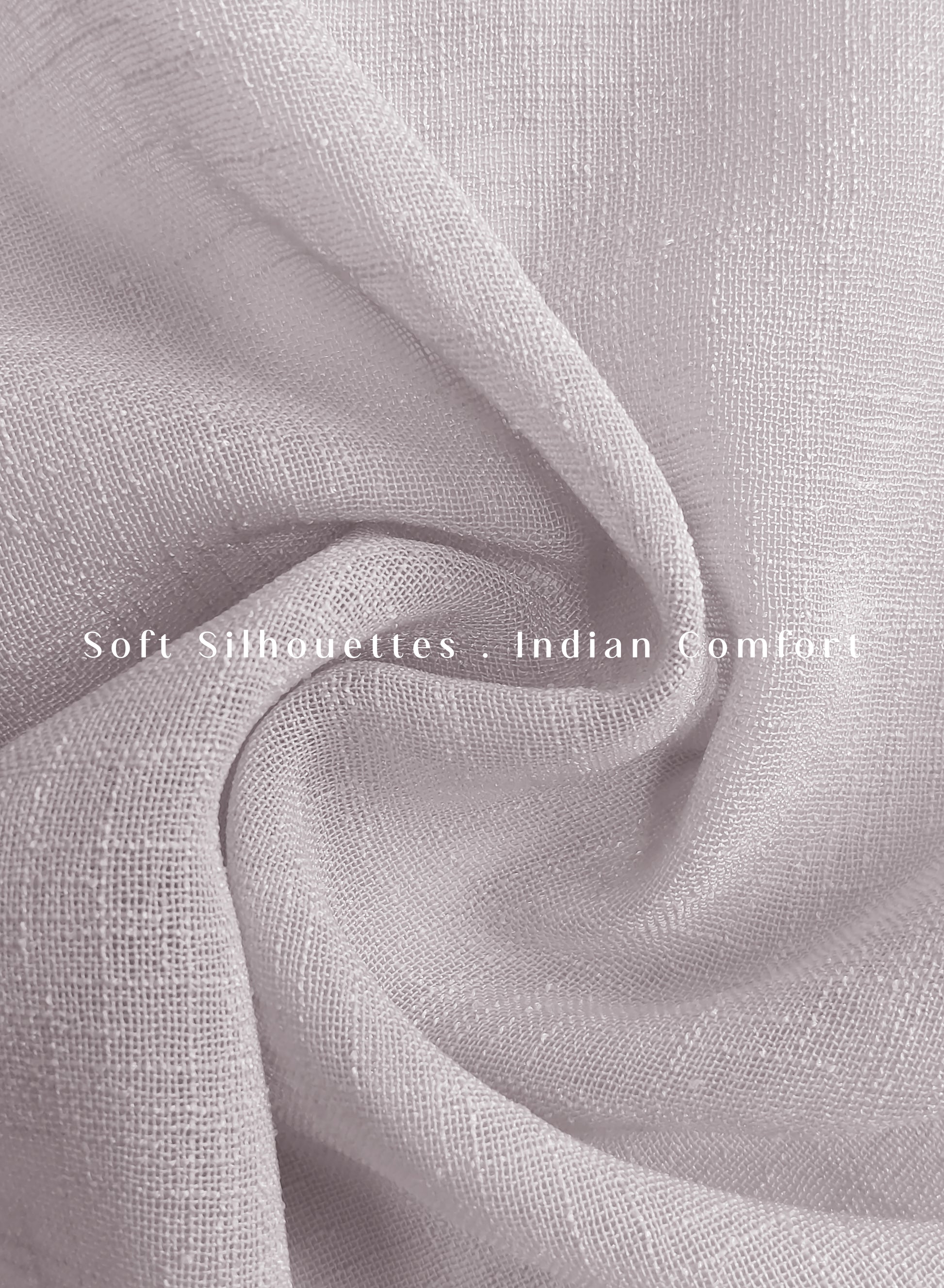 Amore Plain Sheer Curtains | Airy Elegance & Soft Light Filter | Gray | Set of 2 | Fully Customizable