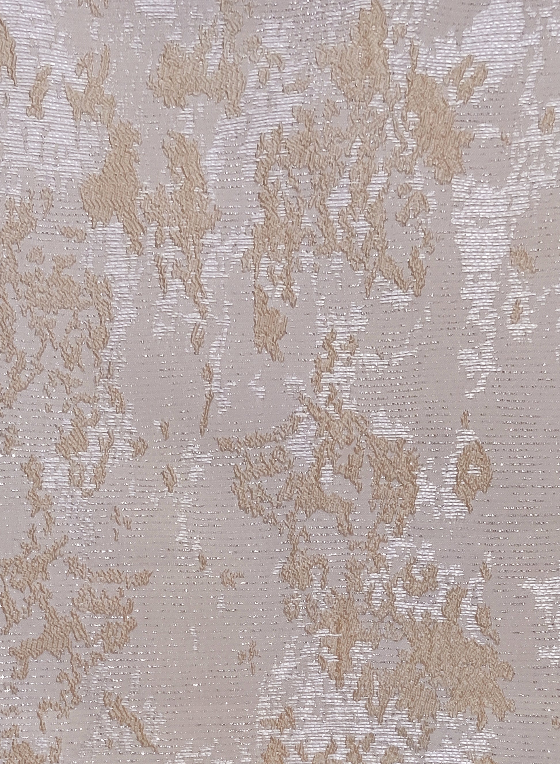 Bern Jacquard Room Darkening Curtains | Artistic Abstract Pattern | Soft Brown | Set of 2 | Fully Customizable