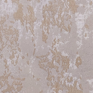 Bern Jacquard Room Darkening Curtains | Artistic Abstract Pattern | Soft Brown | Set of 2 | Fully Customizable