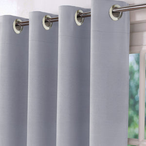Casper Plain Blackout Curtains | Pearl | Set of 2