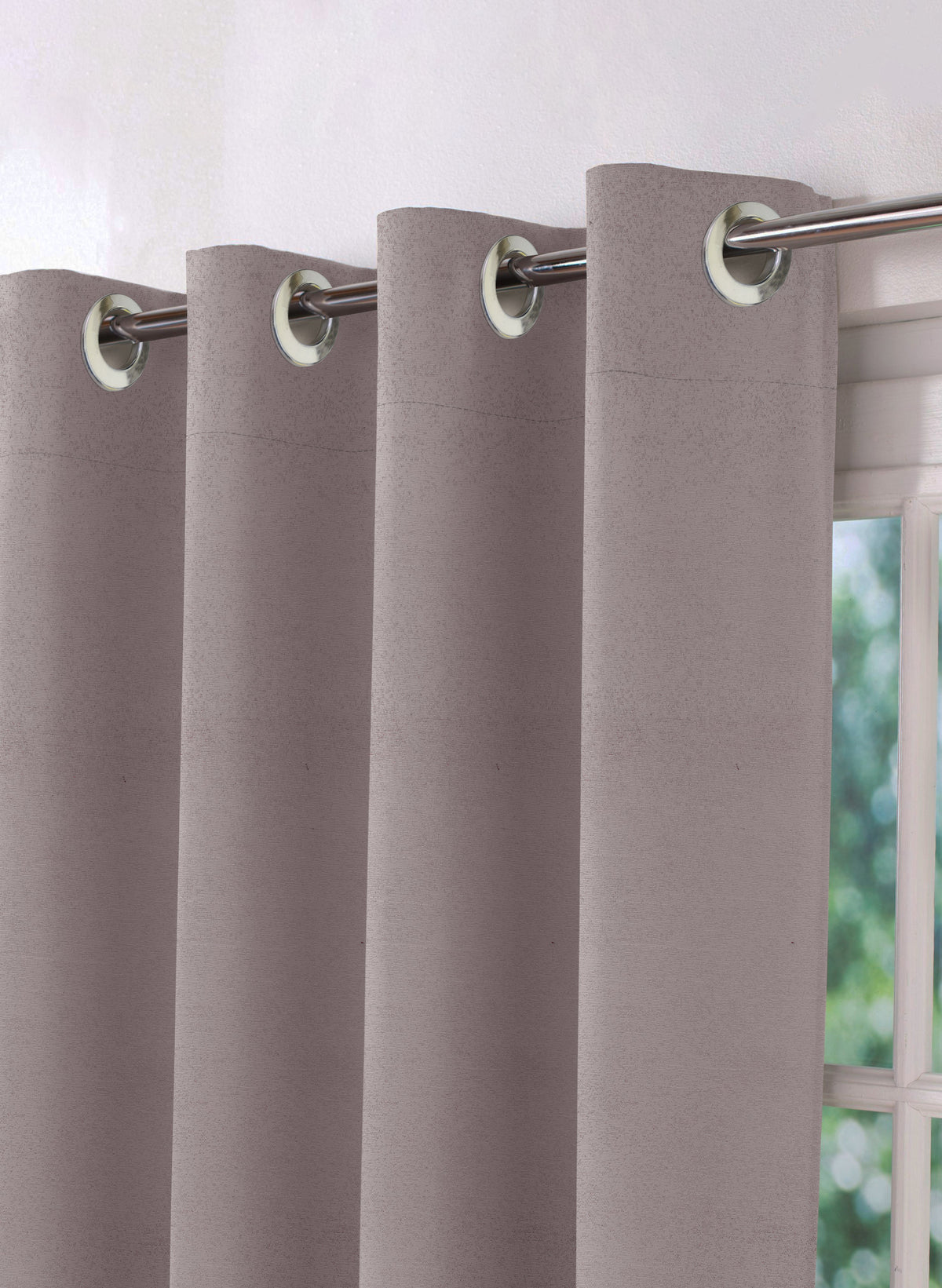 Casper Plain Blackout Curtains | Falcon Gray | Set of 2