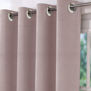 Casper Plain Blackout Curtains | Cashmere | Set of 2